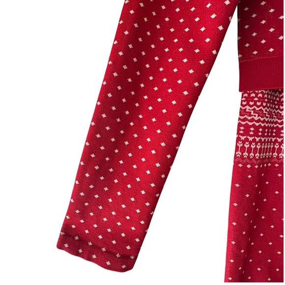 FABLETICS | NWOT FAIR ISLE HOLLY SET HIGH WAIST SEAMLESS LEGGINGS & TOP | MEDIUM - Picture 7 of 16